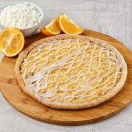 Пирог творожно-апельсиновый Фото