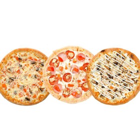 Ассорти из 3-х мини пицц - Фото