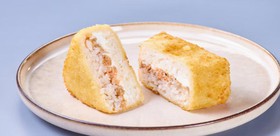 Онигири темпура с лососем терияки - Фото