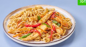 Вок с курицей терияки - Фото