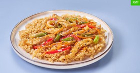 Рис с курицей и овощами - Фото