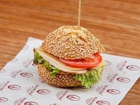 Чикенбургер с подкопченной индейкой - Фото