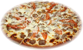 Пицца с мясом - Фото