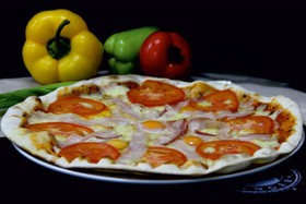Карбонара пицца (итальянская) - Фото