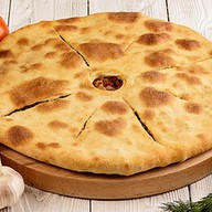 Пирог с мясом и капустой Фото