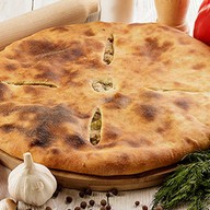 Пирог с курицей и картофелем Фото