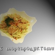 Паста с морепродуктами Фото