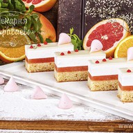 Торт Пастель-грейпфрут Фото
