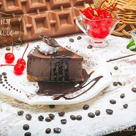 Пирожное Чизкейк Шоколадный Фото