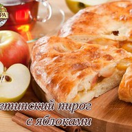 Осетинский пирог с яблоком Фото