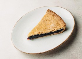 Пирог с черникой - Фото