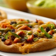 Пицца с колбасой Фото