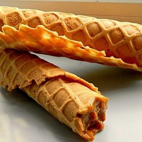 Трубочка со сгущенным молоком - Фото