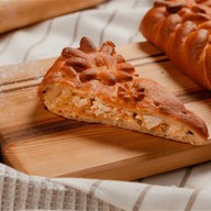 Пирог с яблоками Фото