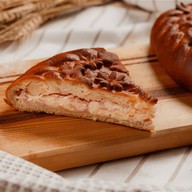 Пирог с ветчиной и сыром Фото