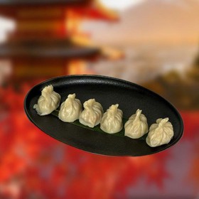 Китайские пельмени со свининой и креветк - Фото