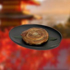 Лепешка с зеленью - Фото