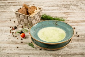 Крем-суп со шпинатом - Фото