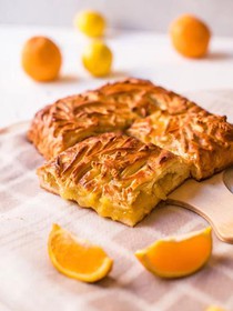 Пирог с лимоном и апельсином - Фото