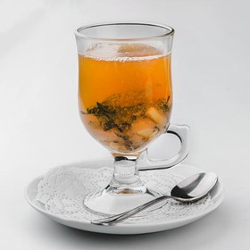 Чай с чабрецом и лимоном - Фото