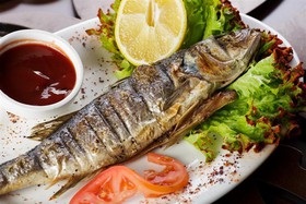 Сибас на мангале - Фото