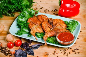 Перепелка на мангале - Фото