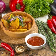 Картофель по-деревенски Фото