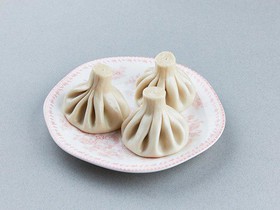 Хинкали с сулугуни 3 шт - Фото