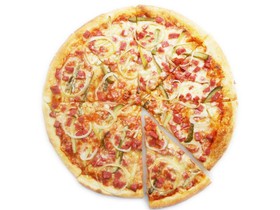 Пицца Цезарь+пицца Студенческая+Пепси - Фото