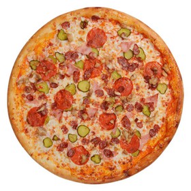 Мясной переполох пицца - Фото