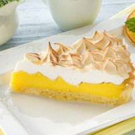 Лимонный тарт с французской меренгой Фото
