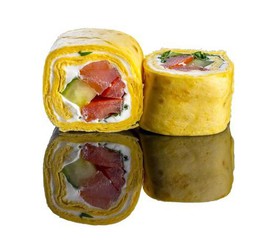 Тортилья с лососем - Фото