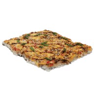 Японская пицца с морским коктейлем Фото