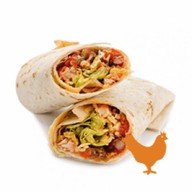 Буррито с курицей Фото