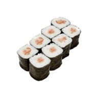 Ролл с копченой курицей Фото