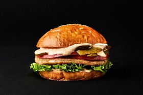 Гамбургер с куриной котлетой - Фото