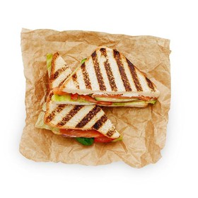 Сэндвич с лососем и сливочным сыром - Фото