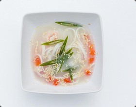 Мисо-суп удон с креветками - Фото
