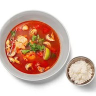Тайский суп том ям Фото