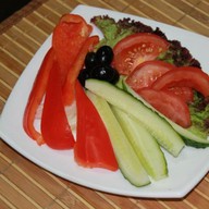 Овощная тарелка Фото