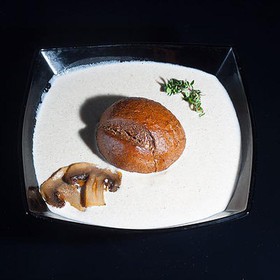 Суп-пюре грибной - Фото