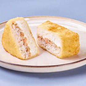 Онигири темпура с лососем терияки - Фото