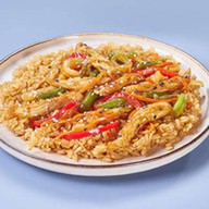 Рис с курицей терияки Фото