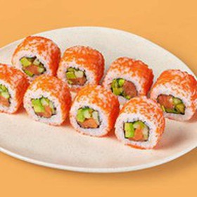 Калифорния с лососем - Фото