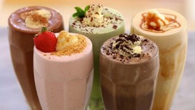 Молочный коктейль со вкусом киви - Фото
