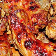 Шейки куриные во фритюре с соусом унаги Фото