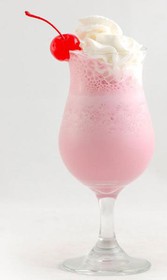 Молочный коктейль вишневый - Фото