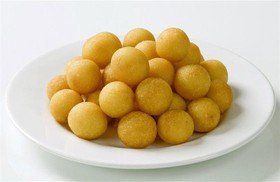 Картофельные шарики + соус - Фото