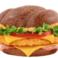 Бургер арбатский с курицей Фото