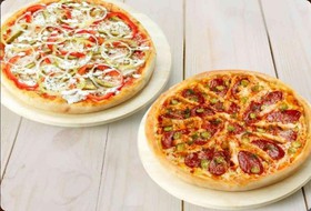 2 средних пиццы 30 см - Фото